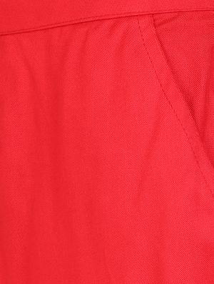 red viscose palazzos - 15023450 - Standard Image - 4