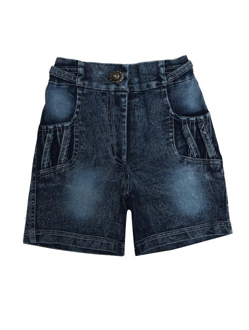 blue denim shorts - 15023717 - Standard Image - 1