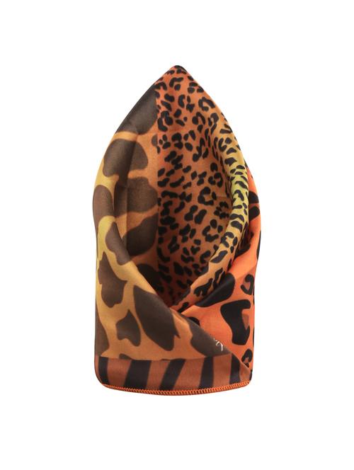 orange polyester pocketsquare - 15024021 - Standard Image - 1