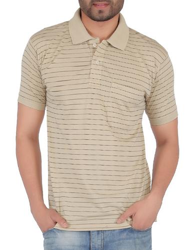 beige cotton pocket t-shirt - 15024337 - Very Small Image - 1