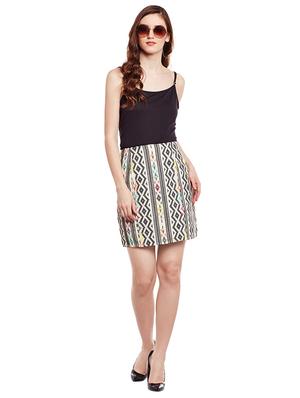 white printed pencil skirt - 15025007 - Standard Image - 4