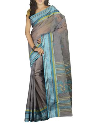 BENGAL COTTON HANDLOOM SAREE - 15025056 - Standard Image - 1