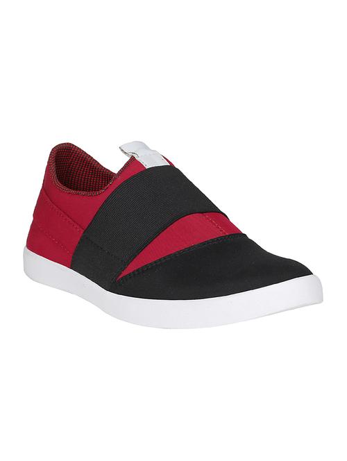 red Canvas casual slipon - 15025476 - Standard Image - 1