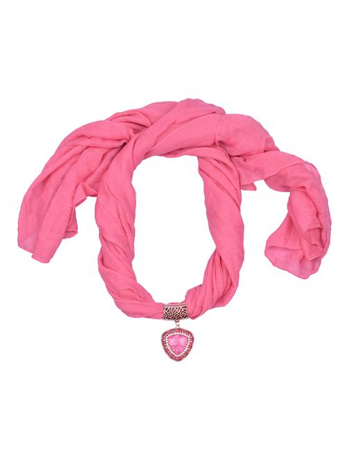pink cotton scarf - 15025849 - Standard Image - 1