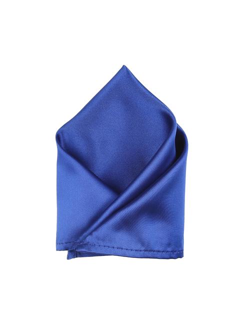 blue polyester pocketsquare - 15025994 - Standard Image - 1