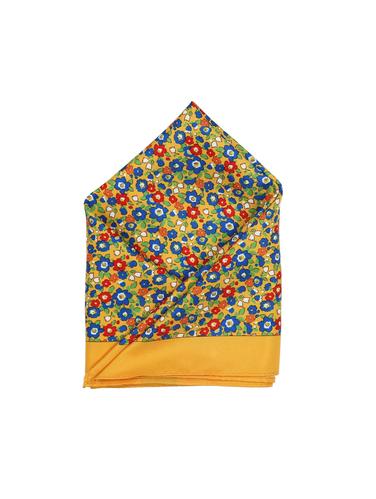 yellow polyester pocketsquare - 15025998 - Very Small Image - 1