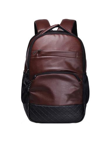 brown leather backpack - 15026309 - Very Small Image - 1