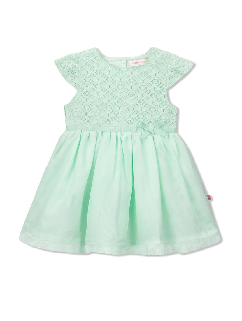 green polyester frock - 15026363 - Zoom Image - 1