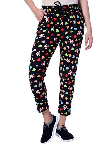 black printed cotton pajama - 15026452 - Very Small Image - 1