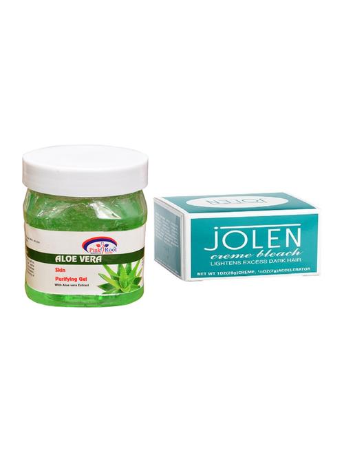 jolen creme bleach and pink root aloe vera gel 500ml - 15026510 - Standard Image - 1