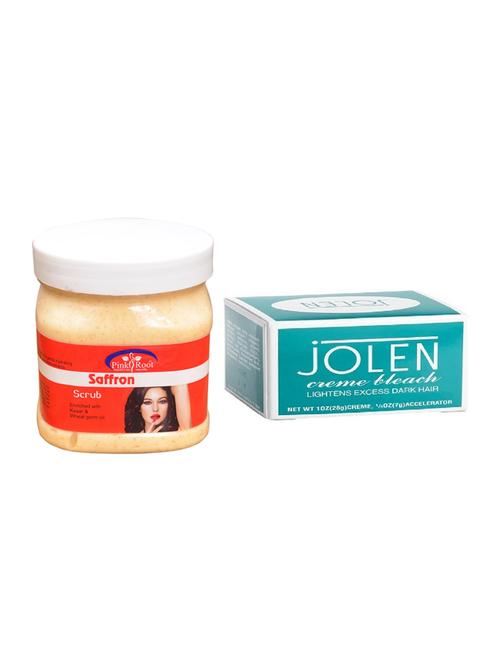 JOLEN Creme Bleach and Pink Root Saffron Scrub 500ml - 15026528 - Standard Image - 1