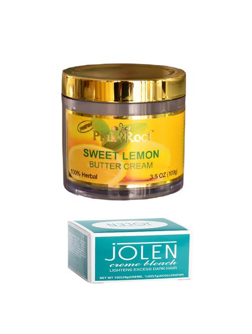 JOLEN Creme Bleach and Pink Root Sweet Lemon Butter Cream 100gm - 15026532 - Standard Image - 1