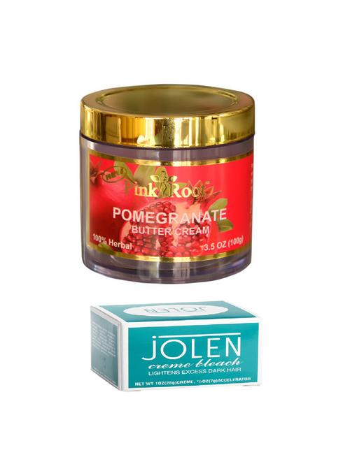 JOLEN Creme Bleach and Pink Root Pomegranate Butter Cream 100gm - 15026534 - Standard Image - 1