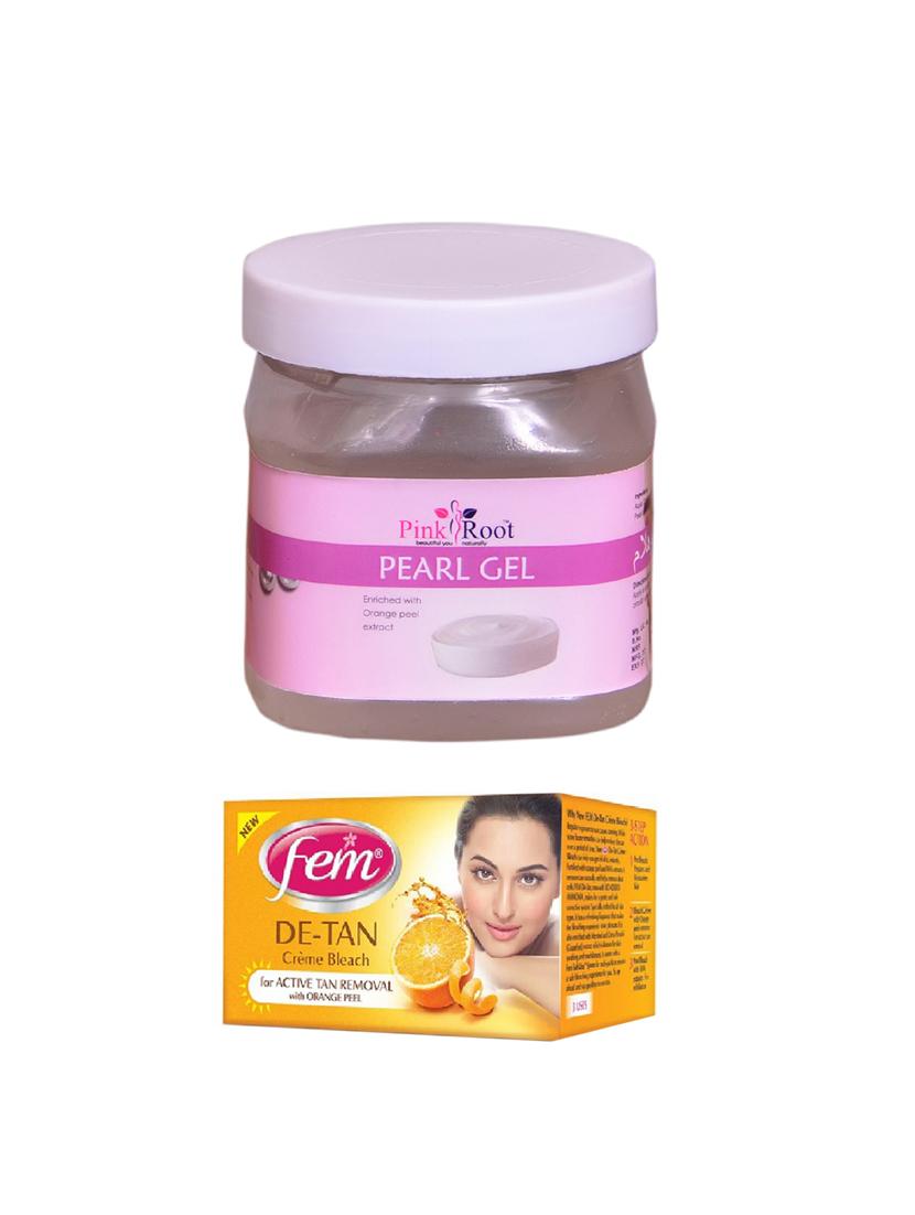 Fem De-Tan Bleach, Pink Root Pearl Gel 500ml - 15026551 - Zoom Image - 1