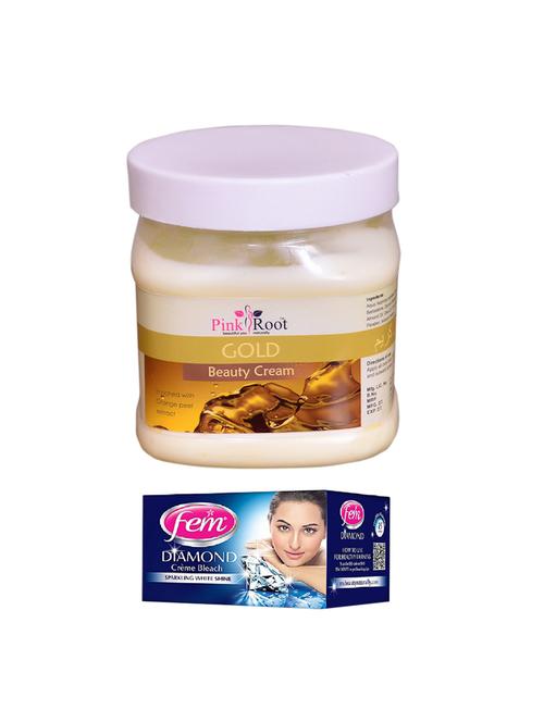 fem diamond bleach, pink root gold cream 500ml - 15026583 - Standard Image - 1
