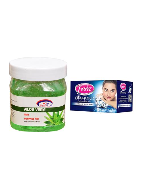 Fem Diamond Bleach, Pink Root Aloe Vera Gel 500ml - 15026591 - Standard Image - 1