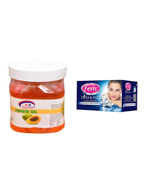 Fem Diamond Bleach, Pink Root Papaya Gel 500ml - 15026593 - Standard Image - 1