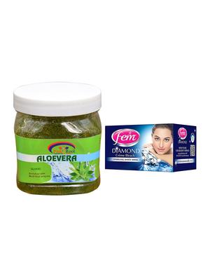Fem Diamond Bleach, Pink Root Aloe Vera Scrub 500ml - 15026596 - Standard Image - 1