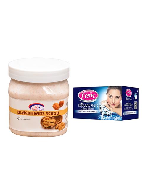 Fem Diamond Bleach, Pink Root Bleackheads Scrub 500ml - 15026598 - Standard Image - 1