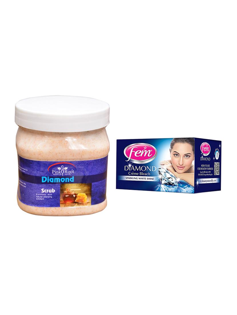 Fem Diamond Bleach, Pink Root Diamond Scrub 500ml - 15026601 - Zoom Image - 1