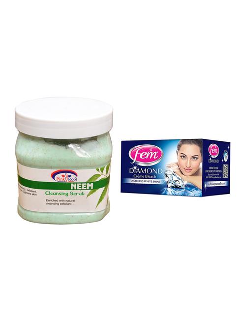 fem diamond bleach, pink root neem scrub 500ml - 15026605 - Standard Image - 1