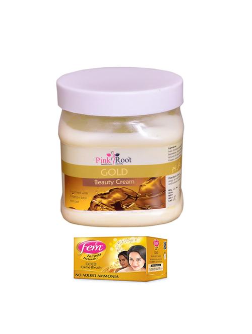 Fem Gold Bleach, Pink Root Gold Cream 500ml - 15026616 - Standard Image - 1