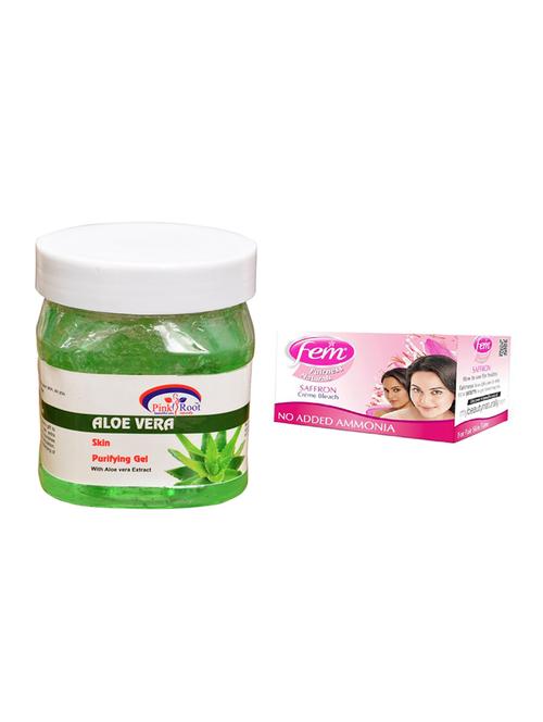 Fem Saffron Bleach, Pink Root Aloe Vera Gel 500ml - 15026657 - Standard Image - 1
