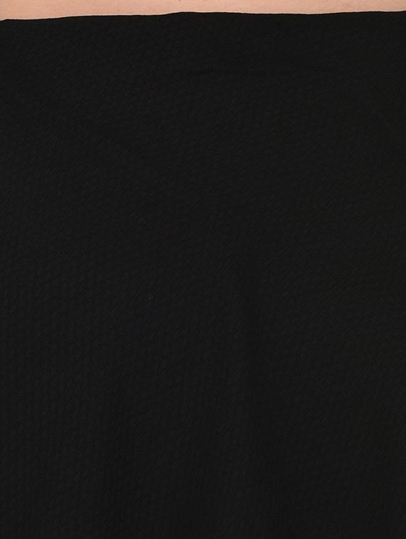 black solid layered dress - 15026744 - Zoom Image - 5