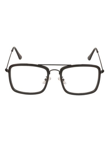 VESPL Black Full Rim Square Anti-Reflective Coating Medium (Size-50) Frame - S-0064 - 15026940 - Very Small Image - 1