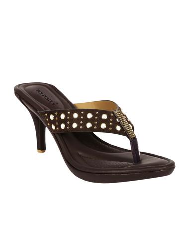 brown toe separator sandal - 15026975 - Very Small Image - 1
