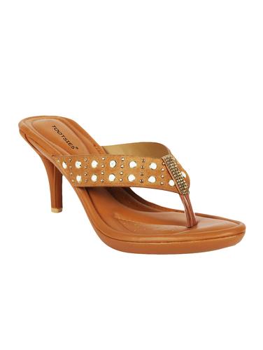 brown toe separator sandal - 15026977 - Very Small Image - 1