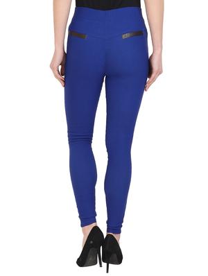 blue cotton jeggings - 15027543 - Standard Image - 3