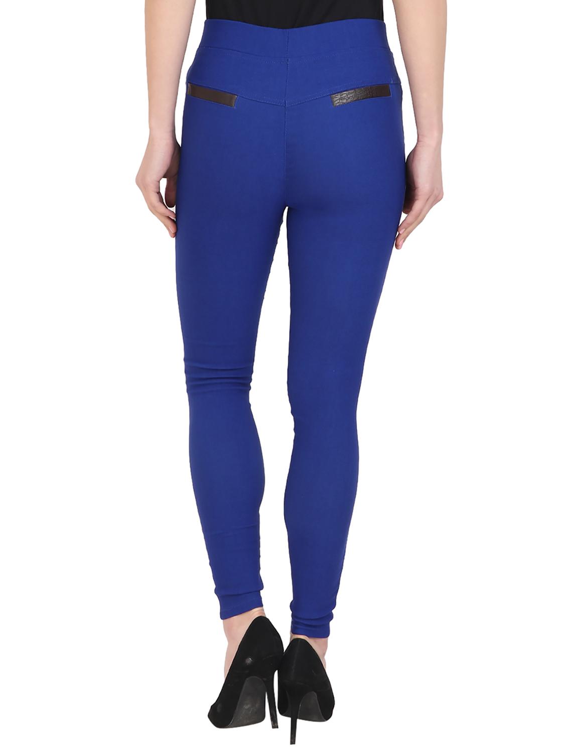 blue cotton jeggings - 15027543 - Zoom Image - 3
