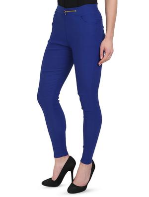 blue cotton jeggings - 15027545 - Standard Image - 2