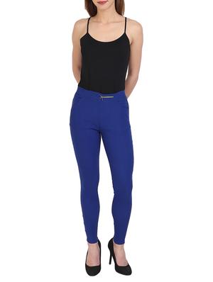 blue cotton jeggings - 15027545 - Standard Image - 4