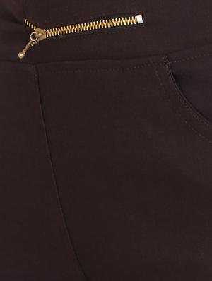 brown cotton jeggings - 15027546 - Standard Image - 5