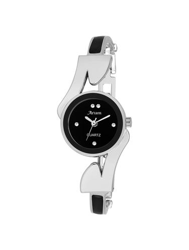 Arum Black Round Dial Analog Watch for Women's - 15027616 - Very Small Image - 1