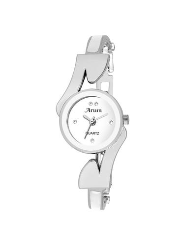 Arum White Round Dial Wrist Watch for Women's - 15027620 - Very Small Image - 1