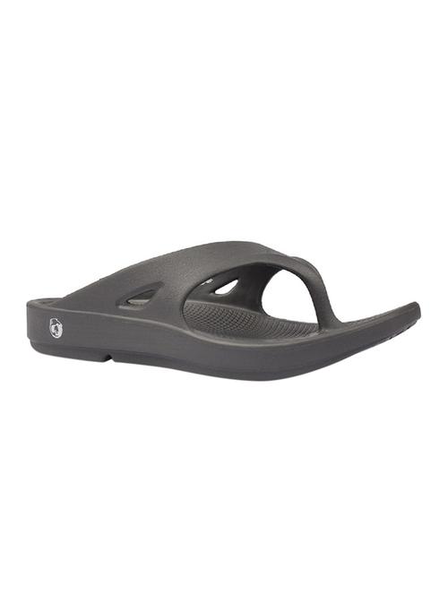 grey rubber toe separator flip flops - 15027658 - Very Small Image - 1