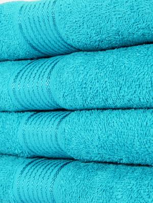 100% cotton bath towel set of 4 - 15028287 - Standard Image - 4