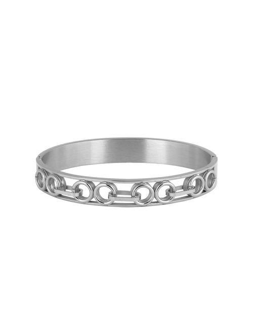 silver metal bracelet - 15028313 - Standard Image - 1