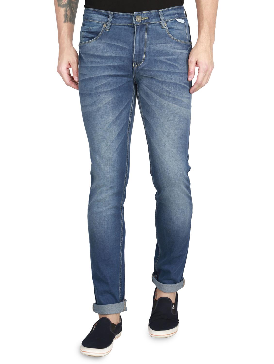 blue denim washed jeans - 15028660 - Zoom Image - 1