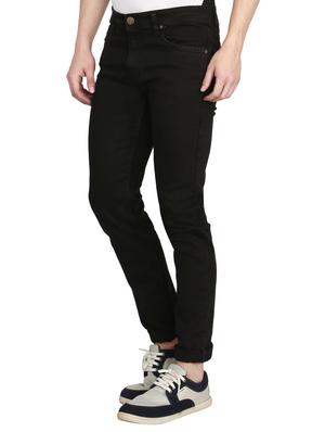 black denim plain jeans - 15028666 - Standard Image - 2