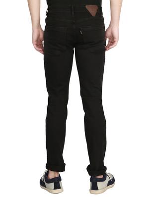 black denim plain jeans - 15028666 - Standard Image - 3
