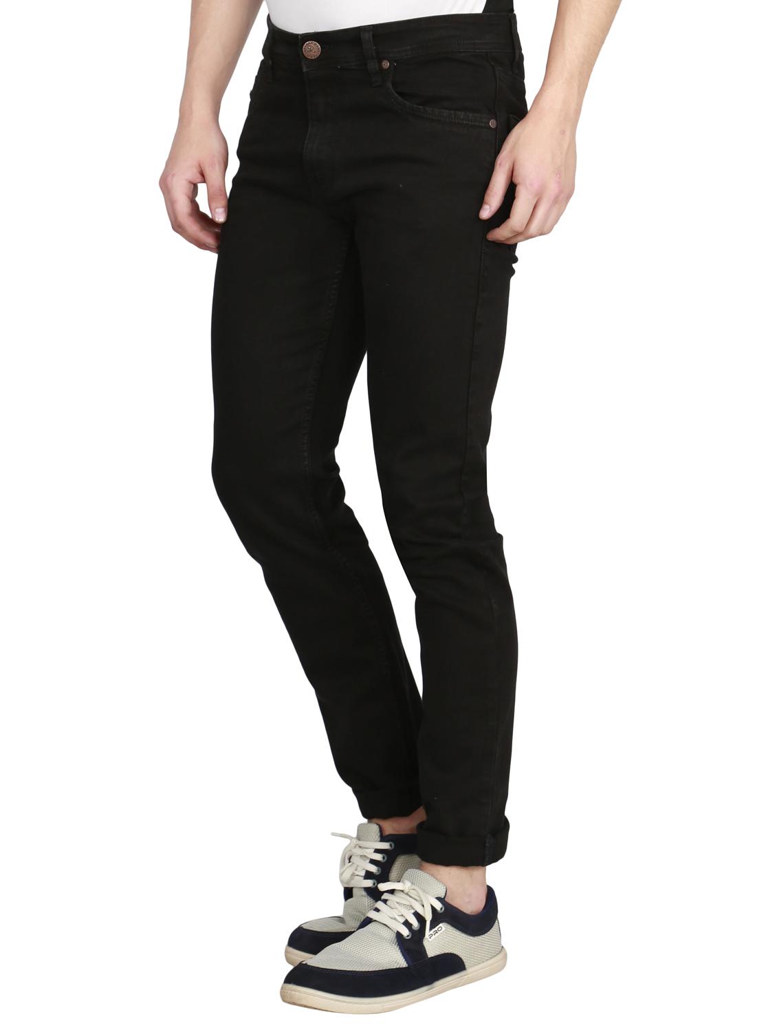 black denim plain jeans - 15028666 - Zoom Image - 2