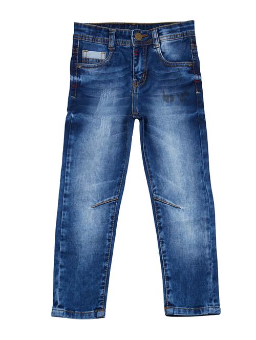 blue denim washed jeans - 15029394 - Standard Image - 1