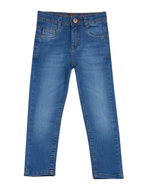 light blue denim washed jeans - 15029403 - Standard Image - 1