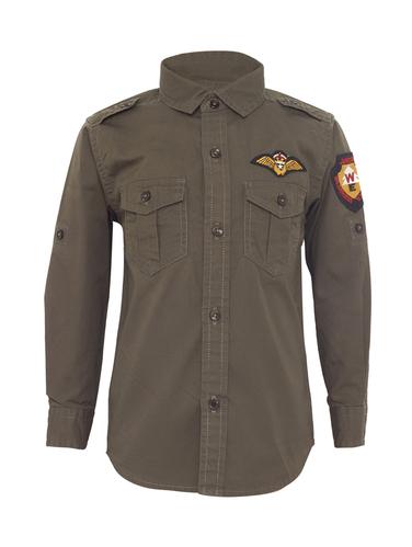 green cotton shirt - 15029715 - Very Small Image - 1
