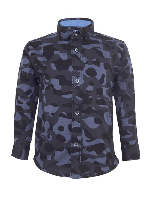 grey cotton shirt - 15029717 - Standard Image - 1