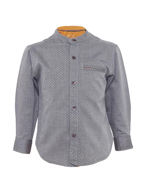 grey cotton shirt - 15029732 - Standard Image - 1